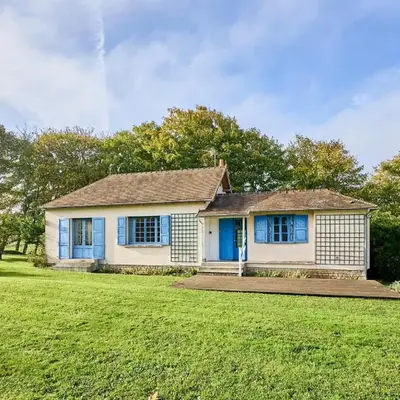 La Chaumière bleue - Maison plage à 7min à pied