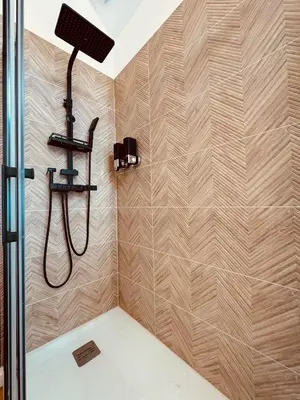 Salle de bains dans l'établissement Entre Parenthèse