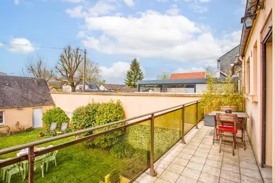 Jardin de l'établissement La Maison Fabane - Hypercentre de Carentan