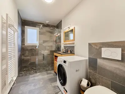 Salle de bains dans l'établissement Holiday Home Saro by Interhome