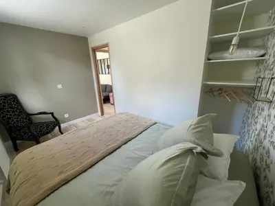 Un ou plusieurs lits dans un hébergement de l'établissement Le gîte du Doux Refuge