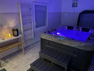 Plan de l'établissement Jacuzzi & Sauna privatifs - Vue mer