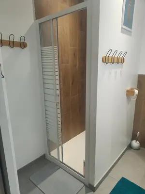 Salle de bains dans l'établissement Gîte 6 personnes