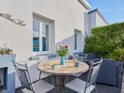 Balcon ou terrasse dans l'établissement Holiday Home Lésaro by Interhome