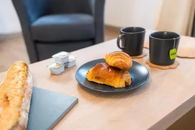 Nourriture dans l'appartement ou à proximité