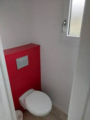 Salle de bains dans l'établissement chalet de 1 a 7 personnes