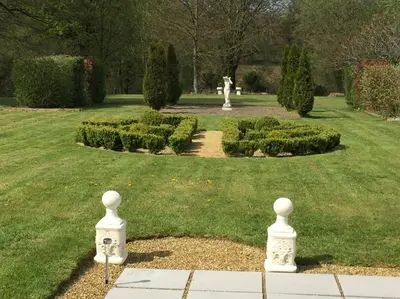 Jardin de l'établissement La Goulaiserie