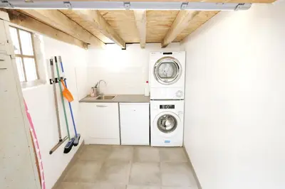 Cuisine ou kitchenette dans l'établissement L'Héméra