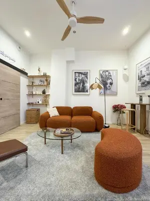 Coin salon dans l'établissement Athéna