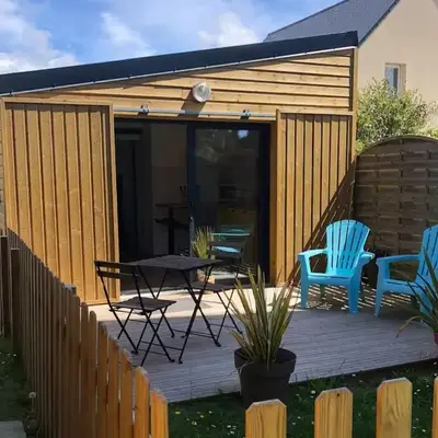 Le Petit Chalet de la Plage - Terrasse & Jardinet