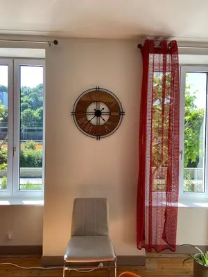 Coin salon dans l'établissement Au logis de Abi