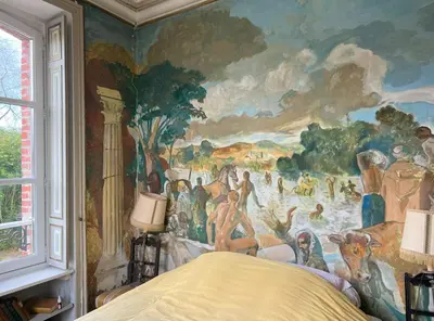 Un ou plusieurs lits dans un hébergement de l'établissement Les Chambres du Dr Papertian