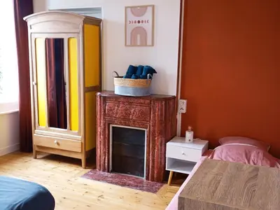 Coin salon dans l'établissement Le Sapin