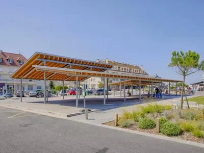 Plan de l'établissement Studio cosy avec parking, à 100m du centre, proche plage - FR-1-788-47
