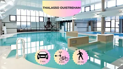 Plan de l'établissement Cosy Duplex séjour duo ou petite famille Situation centrale - proche plage & commerces - Wifi et linge inclus