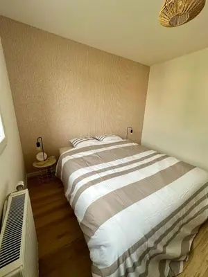 Un ou plusieurs lits dans un hébergement de l'établissement La Villa Chill
