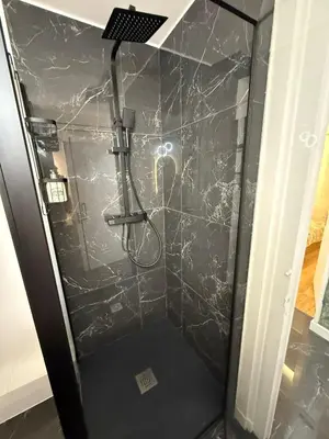 Salle de bains dans l'établissement Le Rossignol 1 er etage