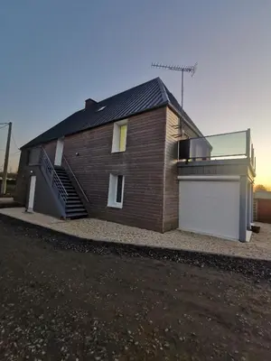 Bâtiment de la maison de vacances