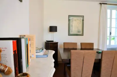 Coin salon dans l'établissement Maison Le Landais