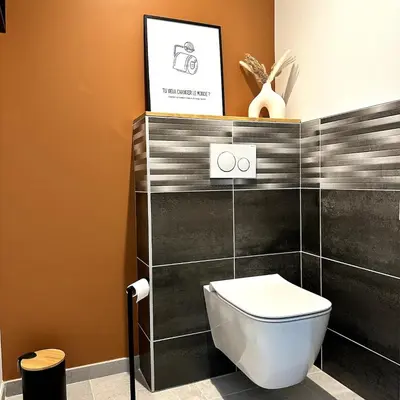 Salle de bains dans l'établissement L'Ambroisie