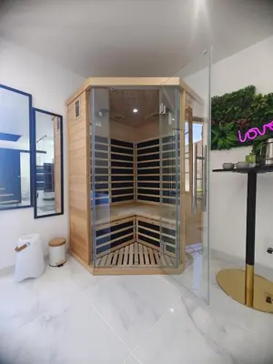 Plan de l'établissement Le Triplex Romantique Balneo duo et Sauna