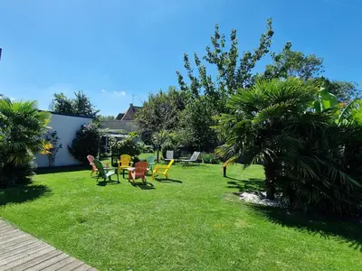 Jardin de l'établissement Maison 5 chambres