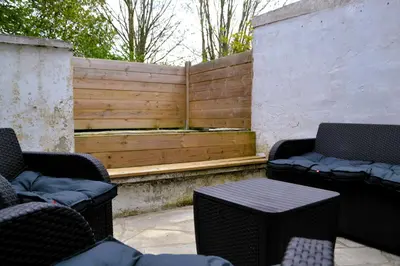 Coin salon dans l'établissement La Belle Escale