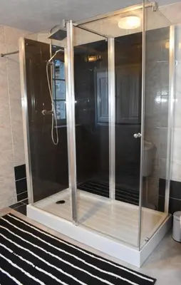 Salle de bains dans l'établissement Country House La Feronnière