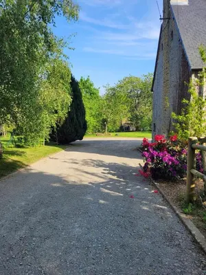 Jardin de l'établissement Maison campagne