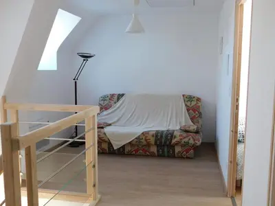 Un ou plusieurs lits dans un hébergement de l'établissement Charmant Gîte dans la Baie du Mont Saint-Michel
