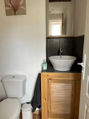Salle de bains dans l'établissement Chez Casa Holiday Gite