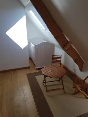 Coin salon dans l'établissement Maison Tirlibibi