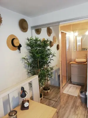 Salle de bains dans l'établissement Brise Marine