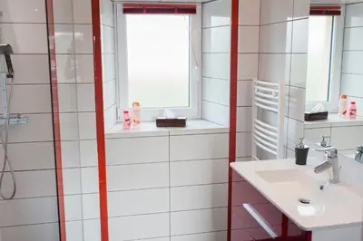 Salle de bains dans l'établissement le coq