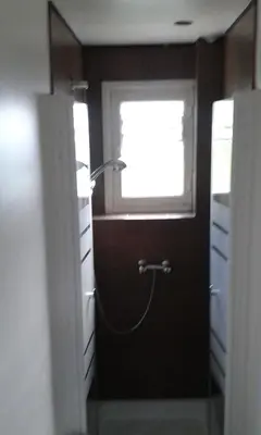 Salle de bains dans l'établissement Hotel Moderne