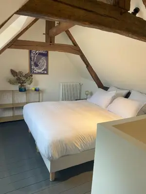 Un ou plusieurs lits dans un hébergement de l'établissement Les Chanoines Bayeux Cathédrale
