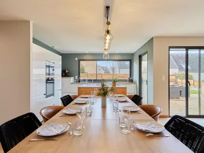 Cuisine ou kitchenette dans l'établissement Holiday Home L'Aventure Gouvillaise by Interhome