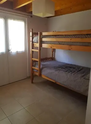 Un ou plusieurs lits dans un hébergement de l'établissement Maison des dunes L'Echappée Belle - 3 chambres