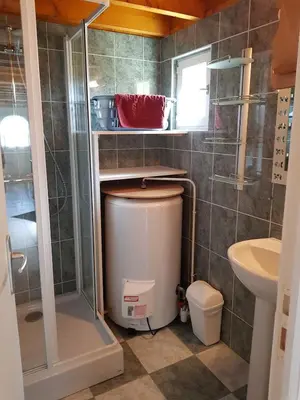 Salle de bains dans l'établissement Maison des dunes L'Echappée Belle - 3 chambres