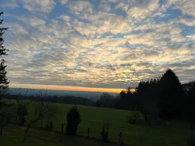 Paysage naturel près de la maison de vacances