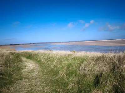 Paysage naturel près de la maison de vacances