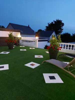 Jardin de l'établissement Chambre Alice