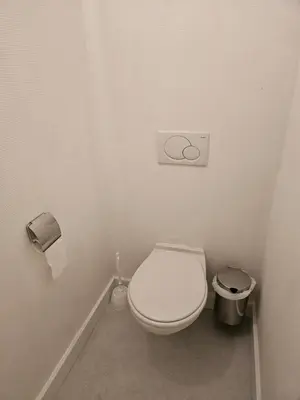Salle de bains dans l'établissement Le Fortitude - Omaha Beach