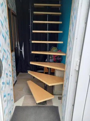Plan de l'établissement Studio dans une longère en pierre à la campagne