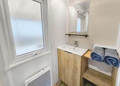 Salle de bains dans l'établissement Carpe Diem