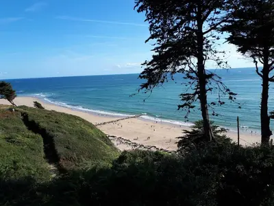 Paysage naturel près de la maison de vacances