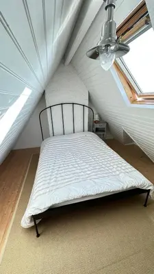 Un ou plusieurs lits dans un hébergement de l'établissement Maison des dunes - Proche mer