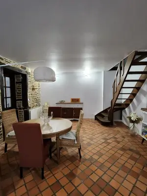 Coin salon dans l'établissement La Ferme Saint Jean