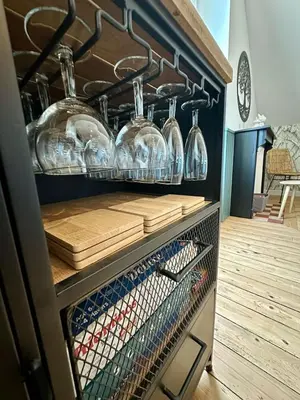 Cuisine ou kitchenette dans l'établissement Maison de ville - 4-6 personnes - proche plage