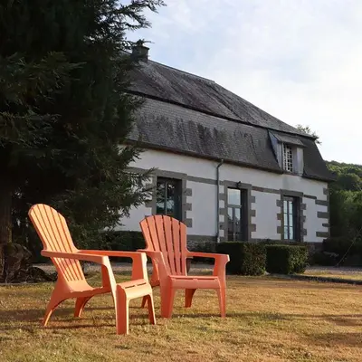 Jardin de l'établissement L'Orangerie Normandie